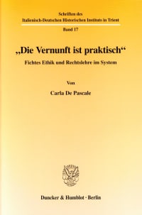 Cover »Die Vernunft ist praktisch«