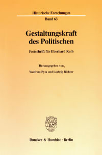 Cover Gestaltungskraft des Politischen