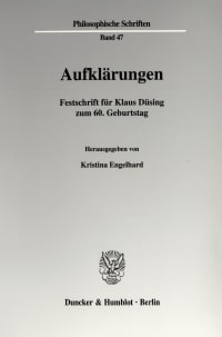 Cover Aufklärungen