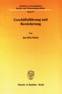 Cover Geschäftsführung und Bereicherung