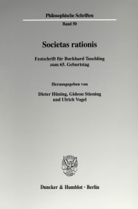 Cover Societas rationis