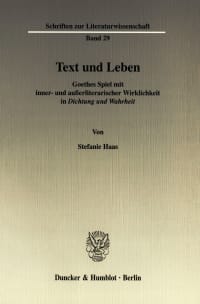 Cover Text und Leben