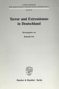 Cover Terror und Extremismus in Deutschland