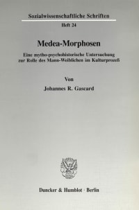 Cover Medea-Morphosen