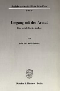 Cover Umgang mit der Armut