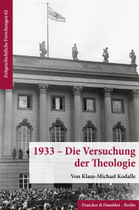 Cover 1933 – Die Versuchung der Theologie