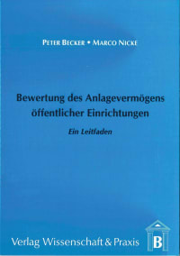 Cover Bewertung des Anlagevermögens öffentlicher Einrichtungen