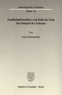 Cover Gesellschaftsstruktur und Rolle der Frau