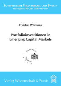 Cover Portfolioinvestitionen in Emerging Capital Markets