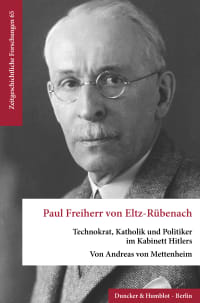 Cover Paul Freiherr von Eltz-Rübenach