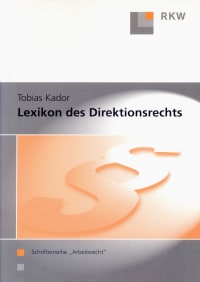 Cover Lexikon des Direktionsrechts