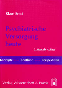 Cover Psychiatrische Versorgung heute