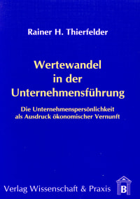 Cover Wertewandel in der Unternehmensführung