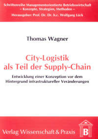 Cover City-Logistik als Teil der Supply-Chain