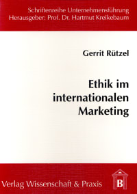 Cover Ethik im internationalen Marketing