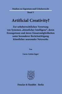 Cover Artificial Creativity?