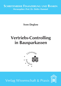 Cover Vertriebs-Controlling in Bausparkassen