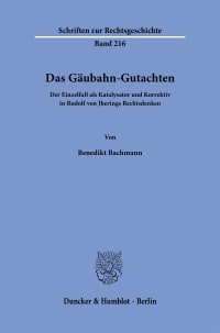 Cover Das Gäubahn-Gutachten