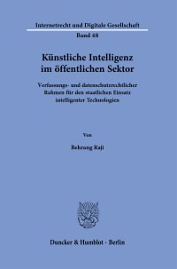 Cover Künstliche Intelligenz im öffentlichen Sektor