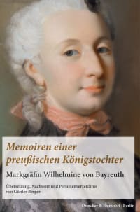 Cover Memoiren einer preußischen Königstochter