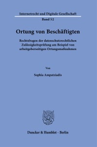 Cover Ortung von Beschäftigten