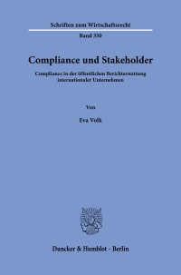 Cover Compliance und Stakeholder