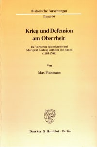 Cover Krieg und Defension am Oberrhein