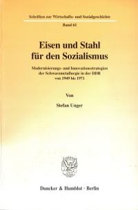 Cover Eisen und Stahl für den Sozialismus