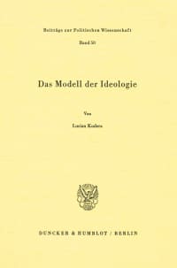 Cover Das Modell der Ideologie