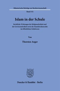 Cover Islam in der Schule