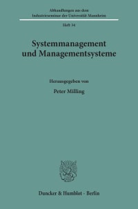 Cover Systemmanagement und Managementsysteme