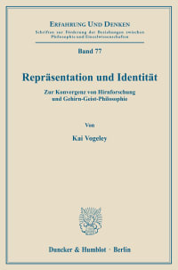 Cover Repräsentation und Identität