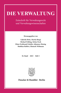 Cover Die Verwaltung (VERW)