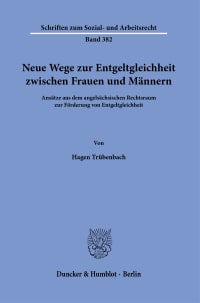 Cover Neue Wege zur Entgeltgleichheit zwischen Frauen und Männern