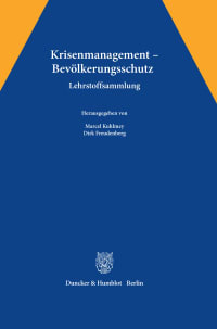 Cover Krisenmanagement – Bevölkerungsschutz