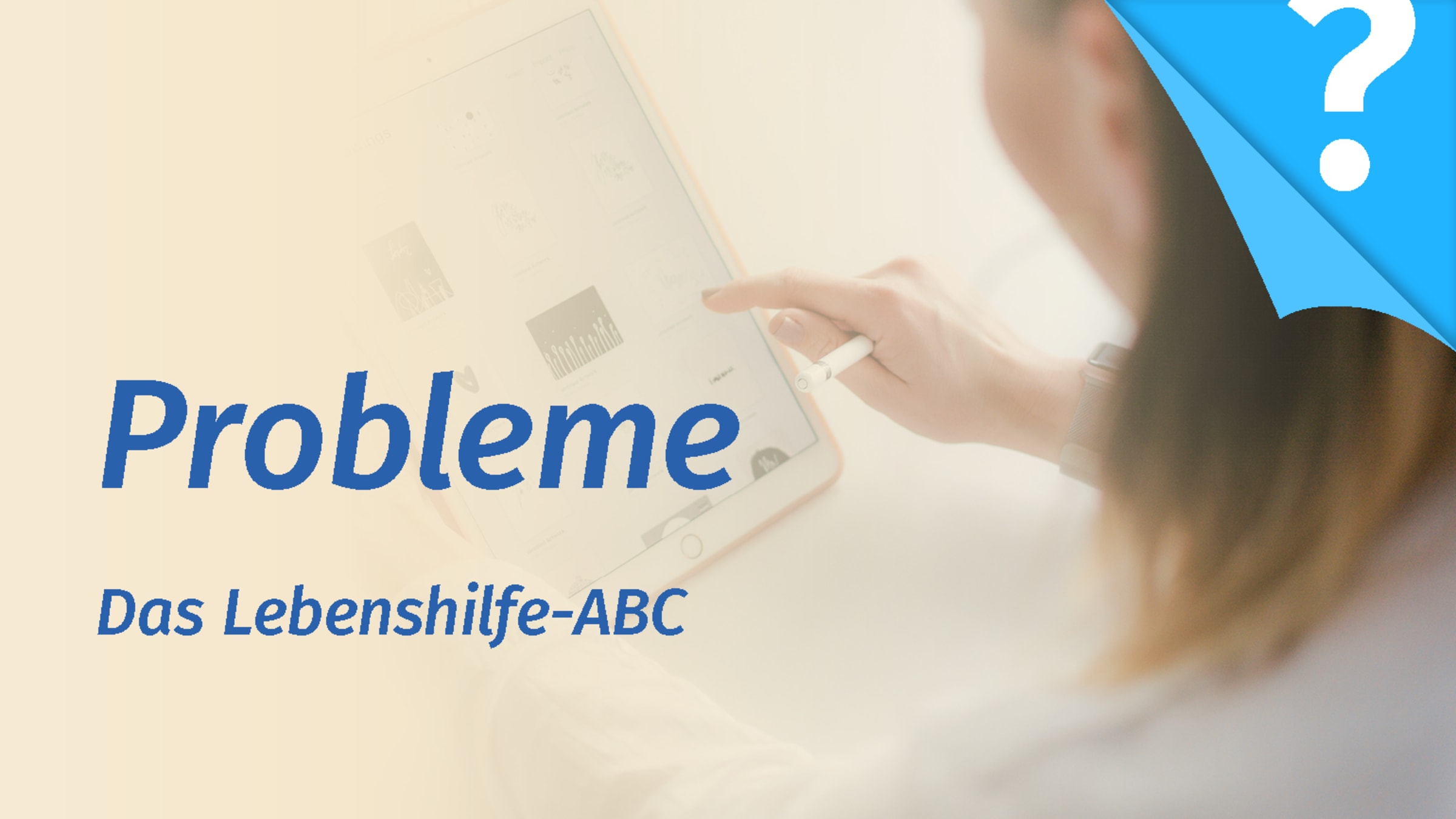 Probleme sind Chancen