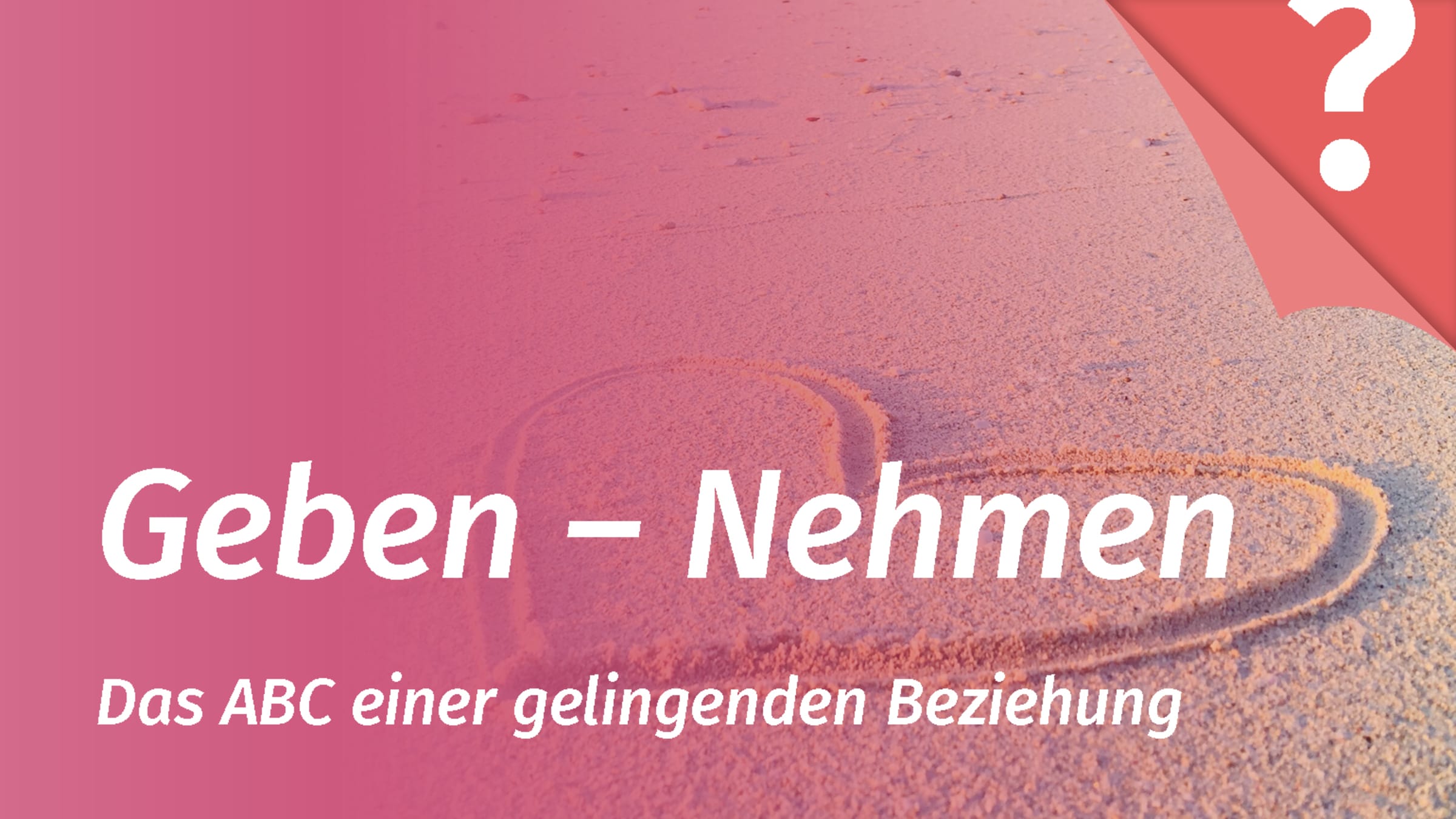 Geben und Nehmen – die Mischung machts