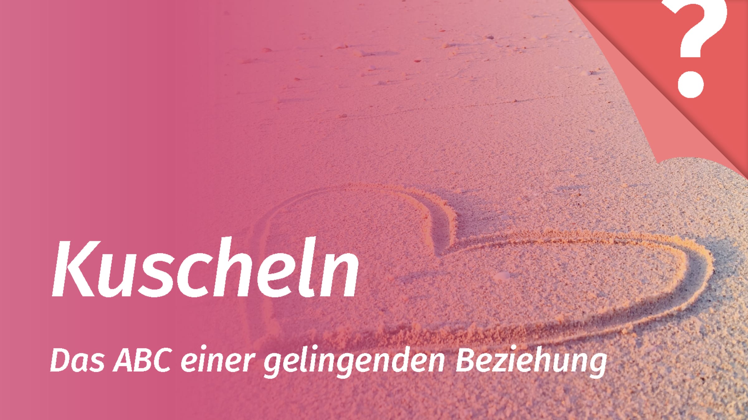 Mit dem Partner kuscheln und Zärtlichkeiten austauschen