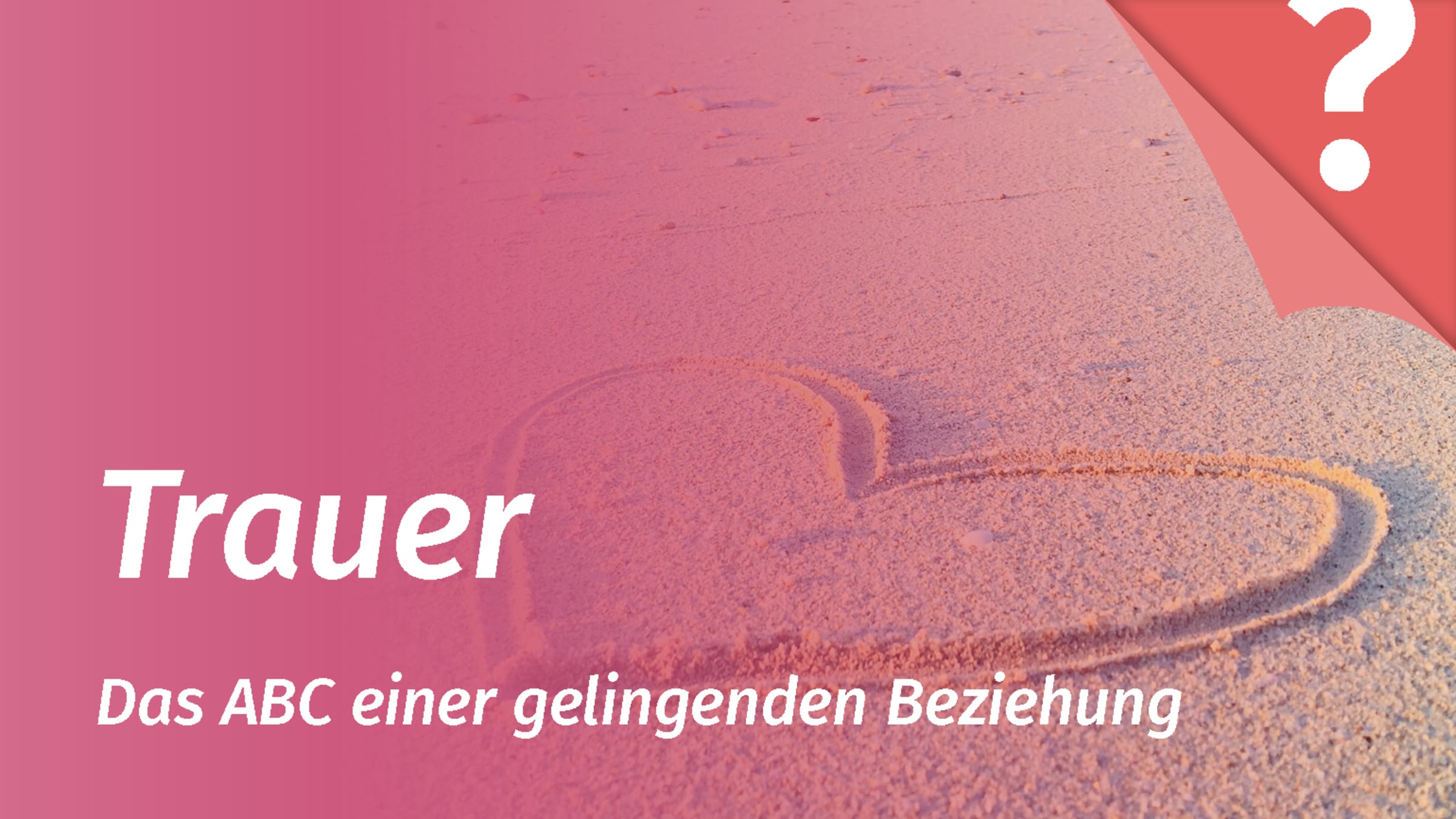 Abschied nehmen von einem geliebten Menschen