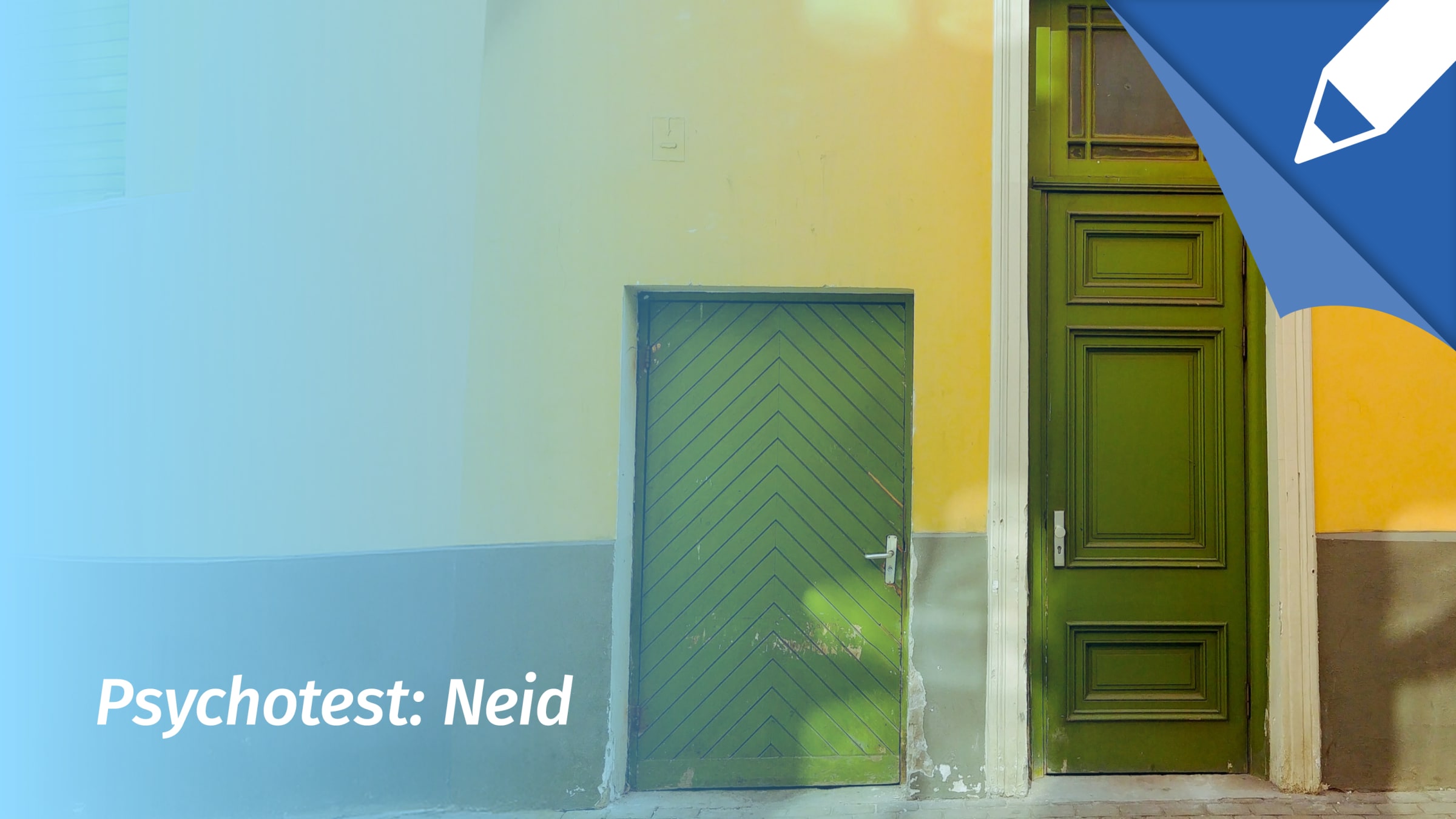 Psychotest Neid: Bin ich neidisch und missgünstig?