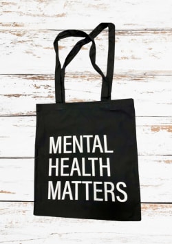 Stofftasche schwarz