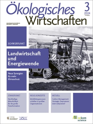 Cover Landwirtschaft und Energiewende