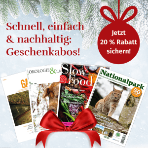 image Schnell, einfach & nachhaltig: Geschenkabos! Jetzt 20% Rabatt sichern. Hier bestellen!