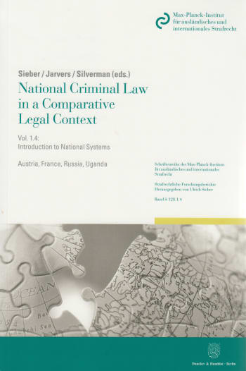 Cover: National Criminal Law in a Comparative Legal Context