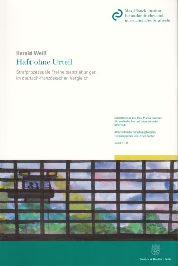 Cover: Haft ohne Urteil