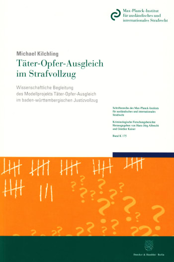 Cover: Täter-Opfer-Ausgleich im Strafvollzug