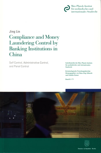 Cover: Compliance and Money Laundering Control by Banking Institutions in China