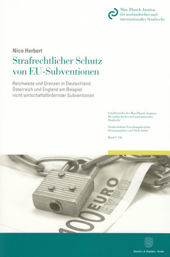 Cover: Strafrechtlicher Schutz von EU-Subventionen