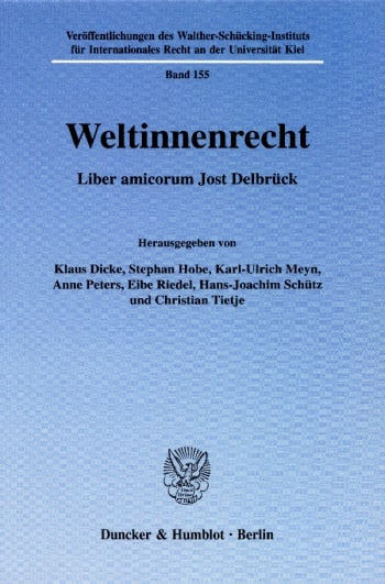 Cover: Weltinnenrecht