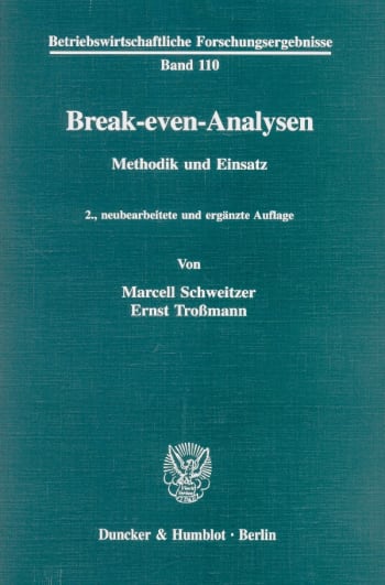 Cover: Break-even-Analysen